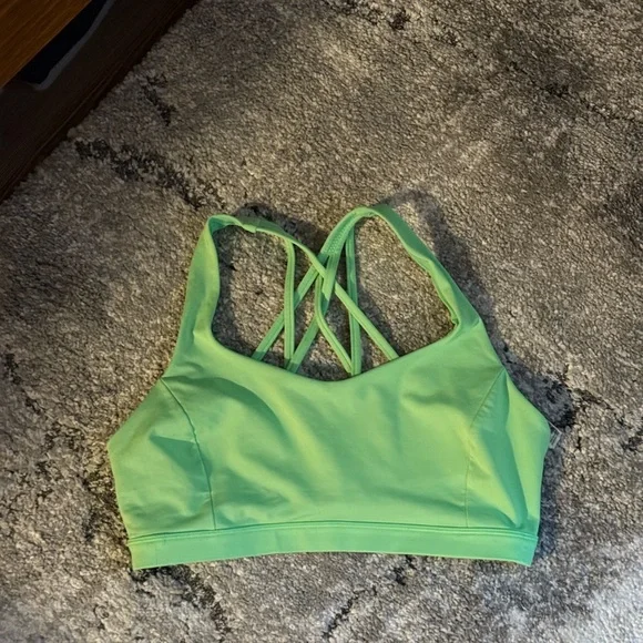 Lululemon Athletica Light Green Sports Bra - Picture 8 of 10